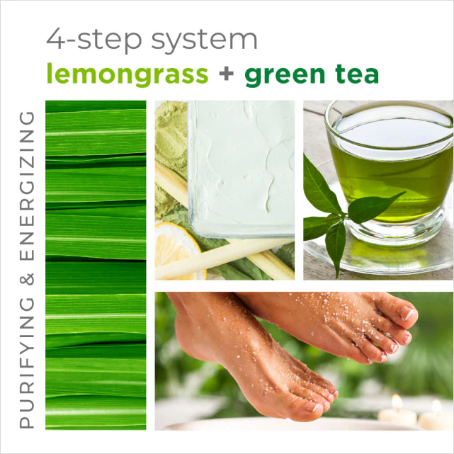 Lemongrass + Green Tea 4 Step 16oz Starter Kit